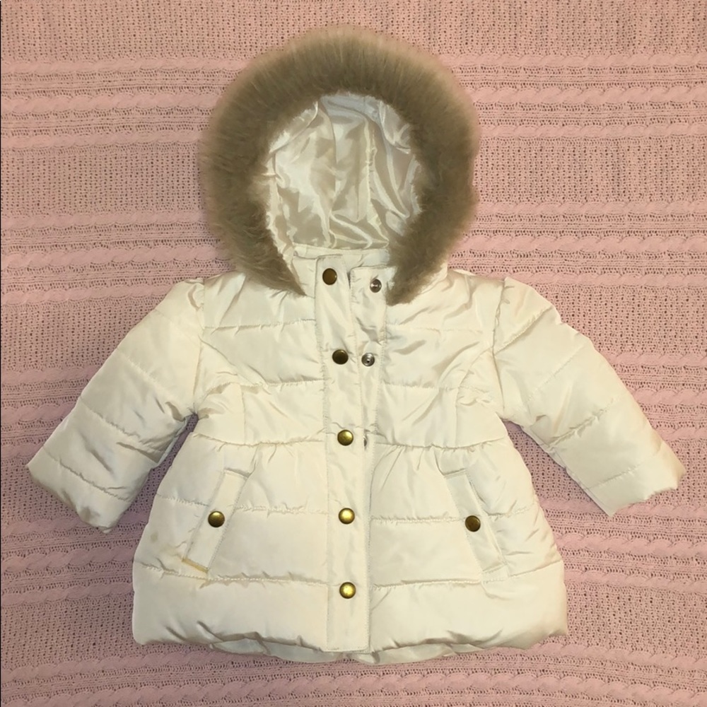 Puffer Jacket with Hood Size 6-12